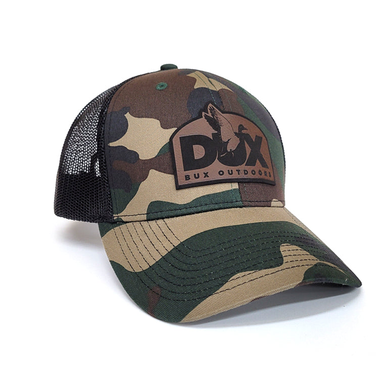 DUX Leather Patch Hat