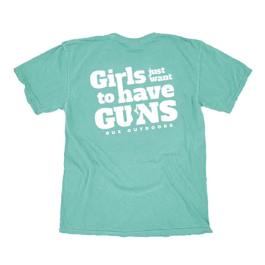 Girls Just Wanna Have Guns - Chalky Mint CC