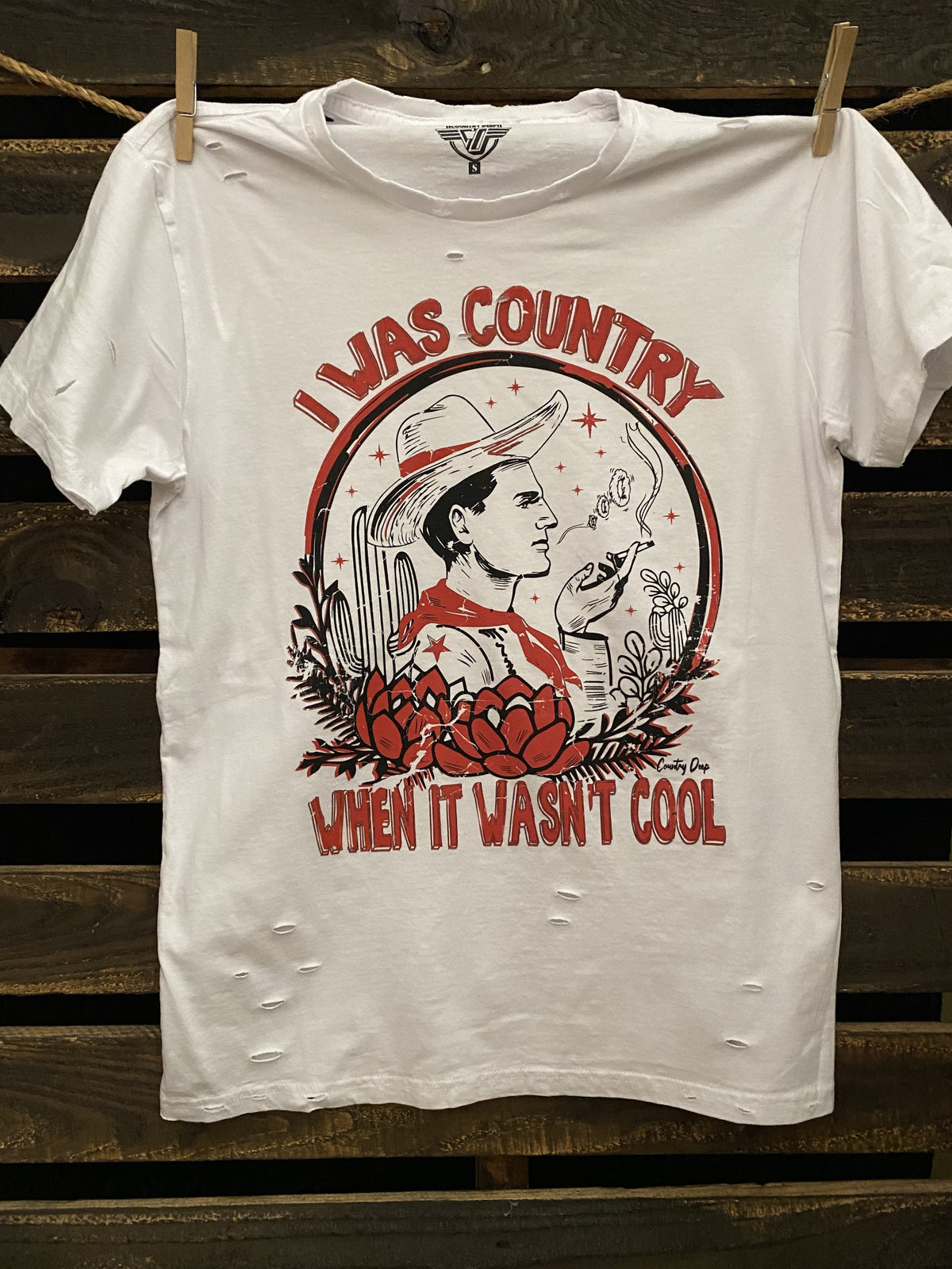 Country Deep I was Country Tee