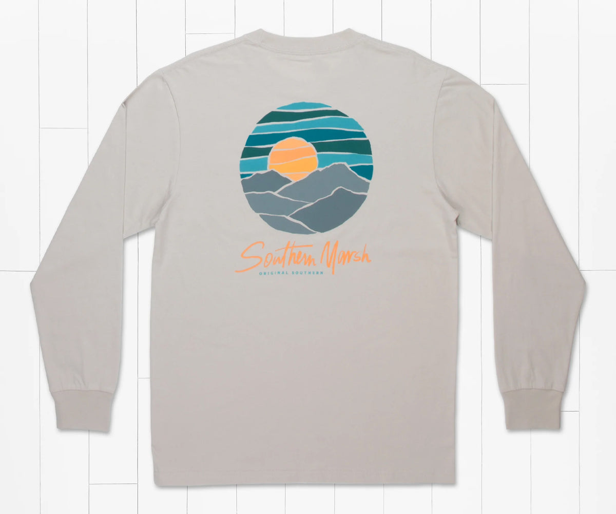 Southern Marsh Paper Mountains LS Tee