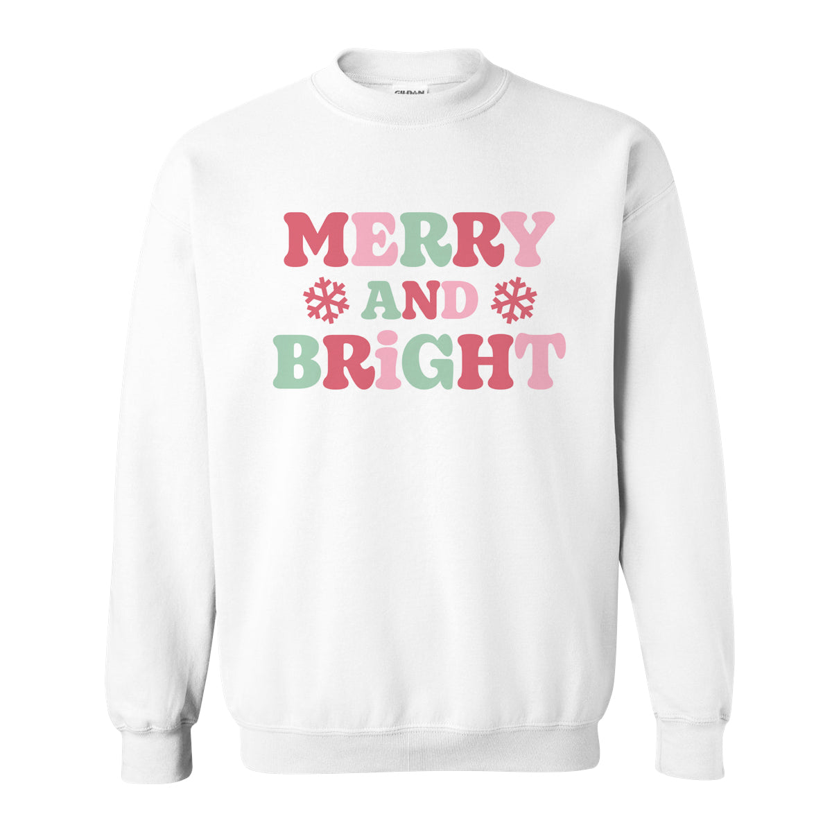 Merry and Bright Christmas Sweatshirt