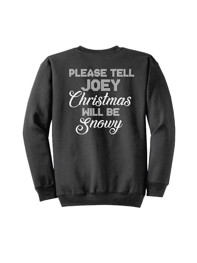 Christmas Joey Snowy Sweatshirt