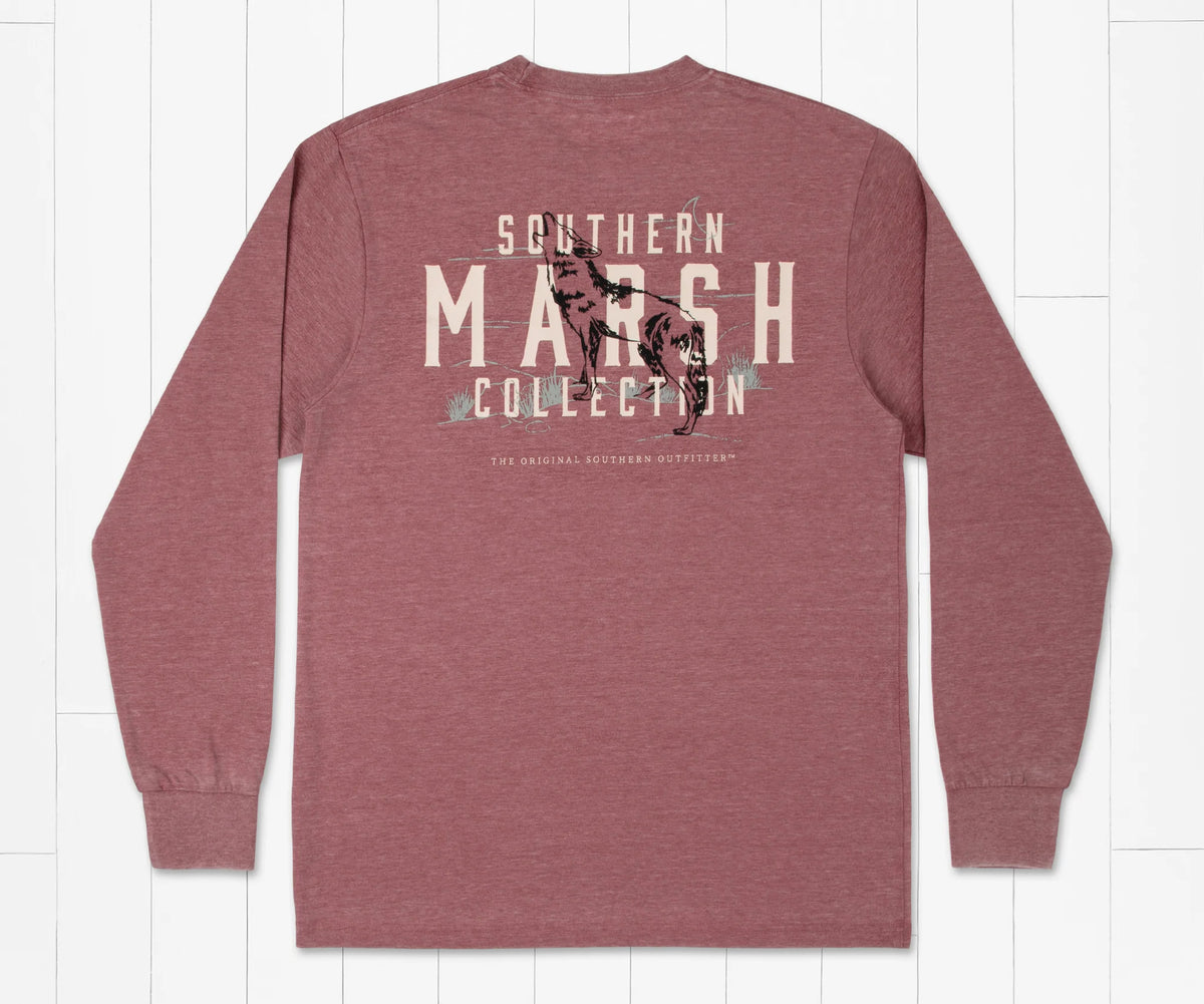 Southern Marsh Etched Howl LS Tee