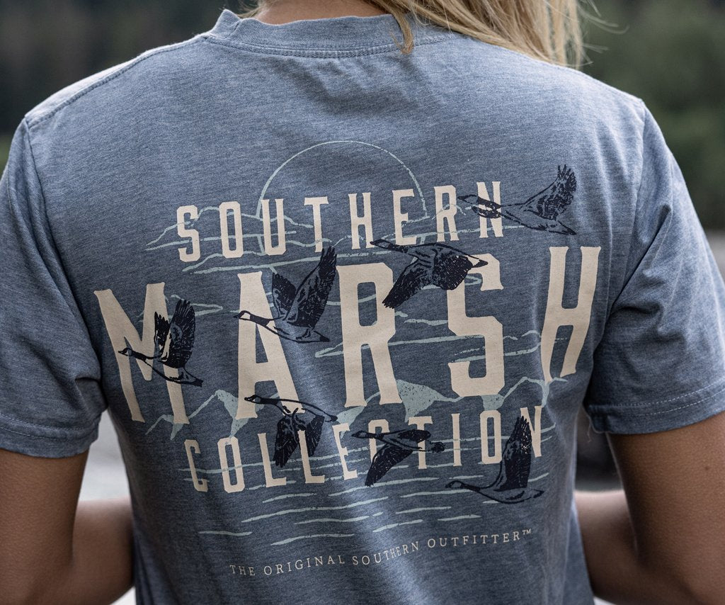 Southern Marsh Etched Formation Tee