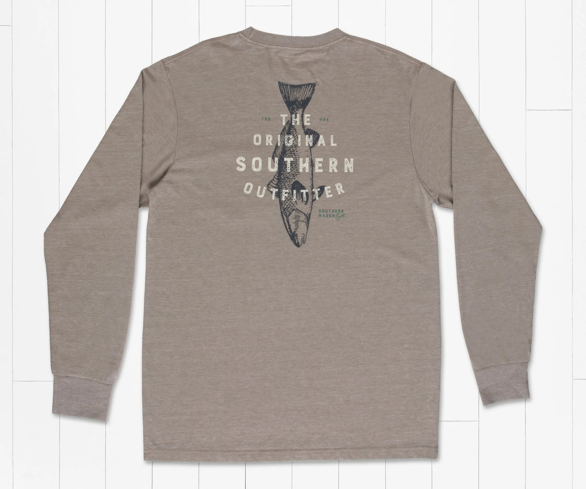 Southern Marsh Red Fish LS Tee