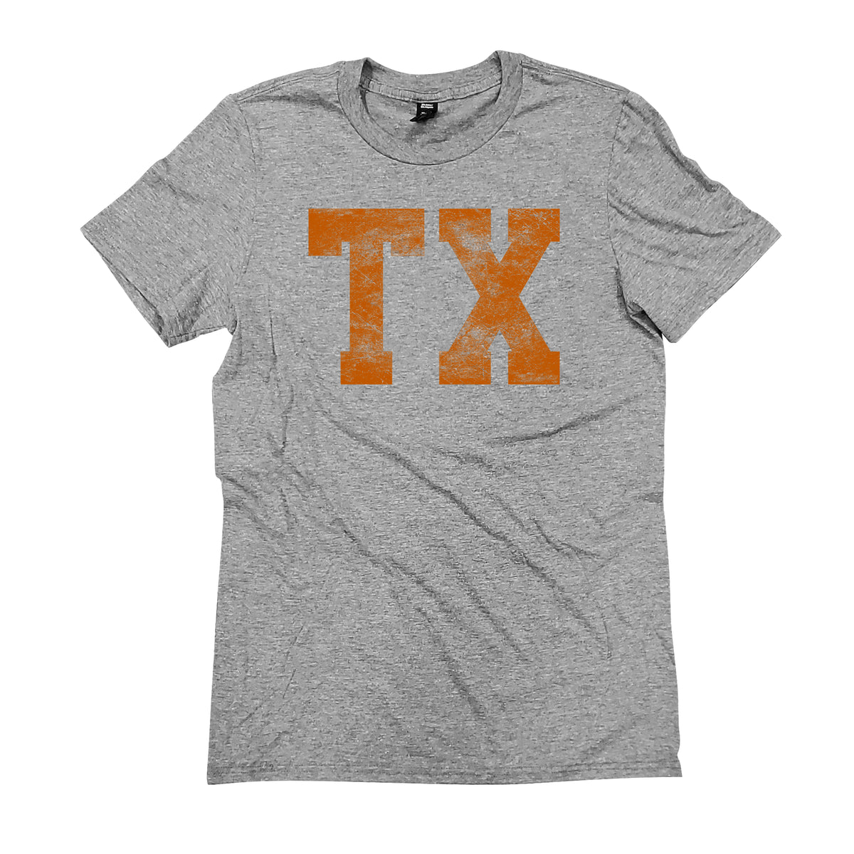 TX Block Distress T-Shirt