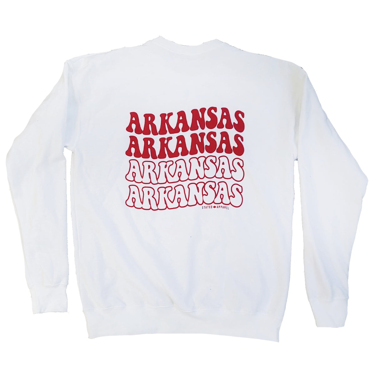 Arkansas Wavy Sweatshirt