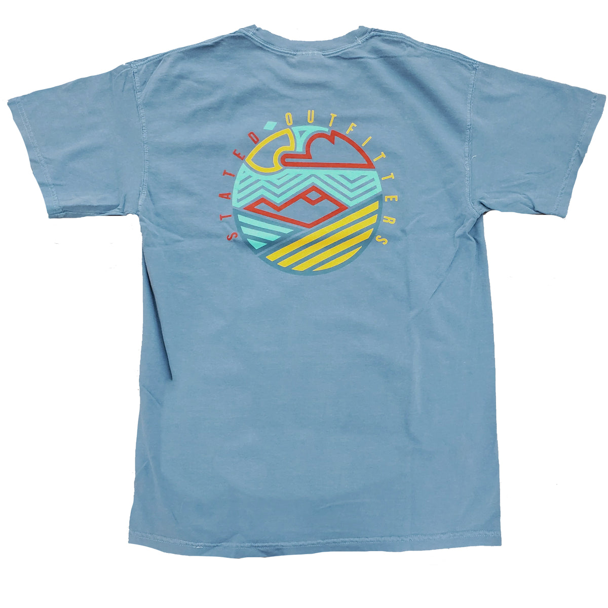 Stated Outfitters Abstract Circle Mountain CC Tee