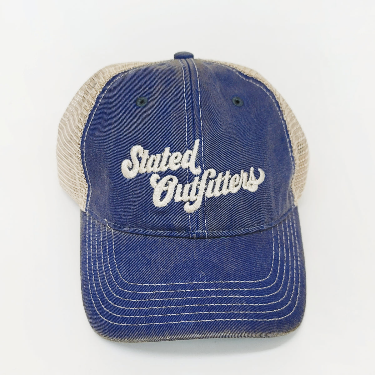Stated Outfitters Embroidered Navy Hat