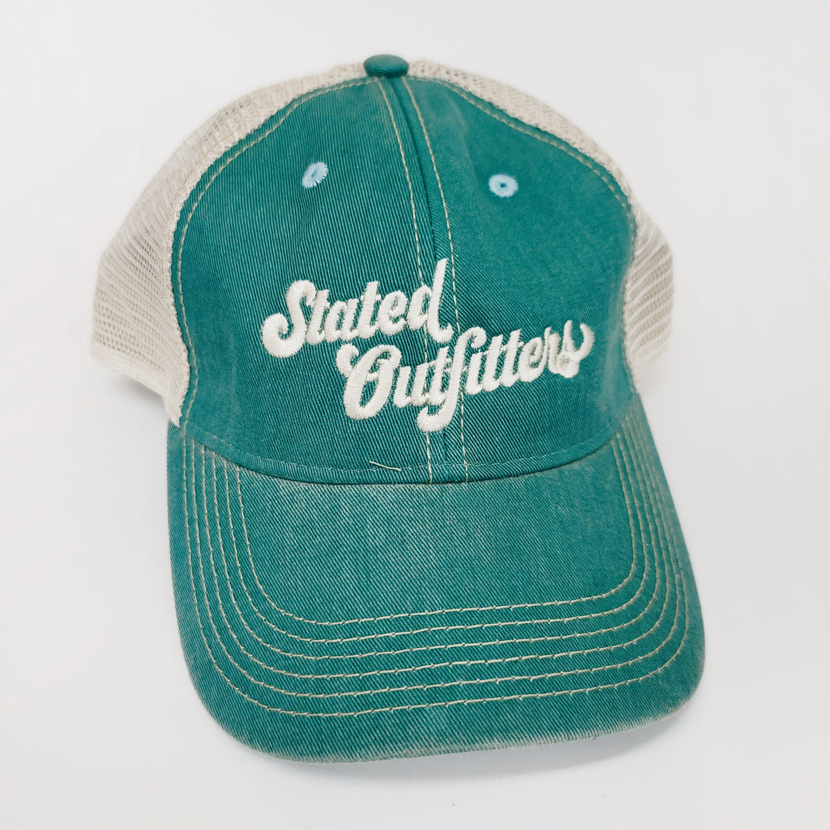 Stated Outfitters Embroidered Forest Green Hat