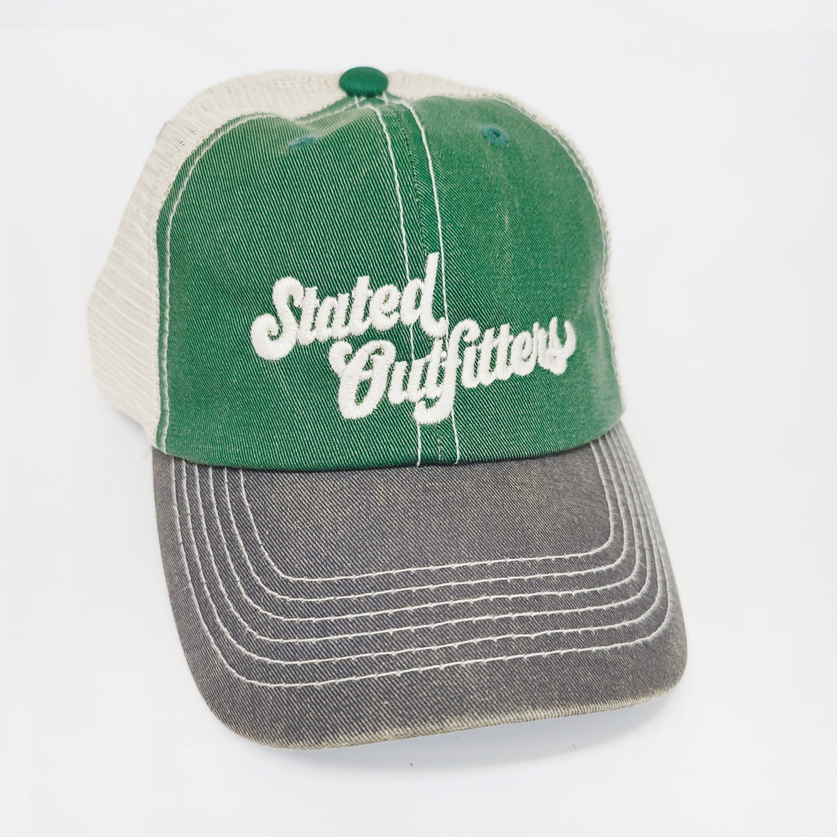 Stated Outfitters Embroidered Green Hat