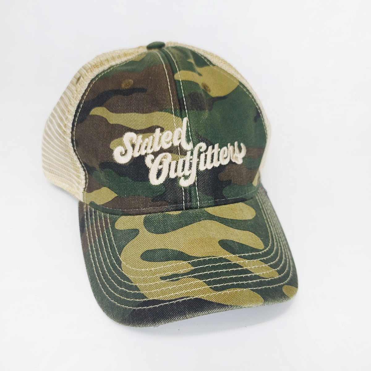 Stated Outfitters Embroidered Camo Hat