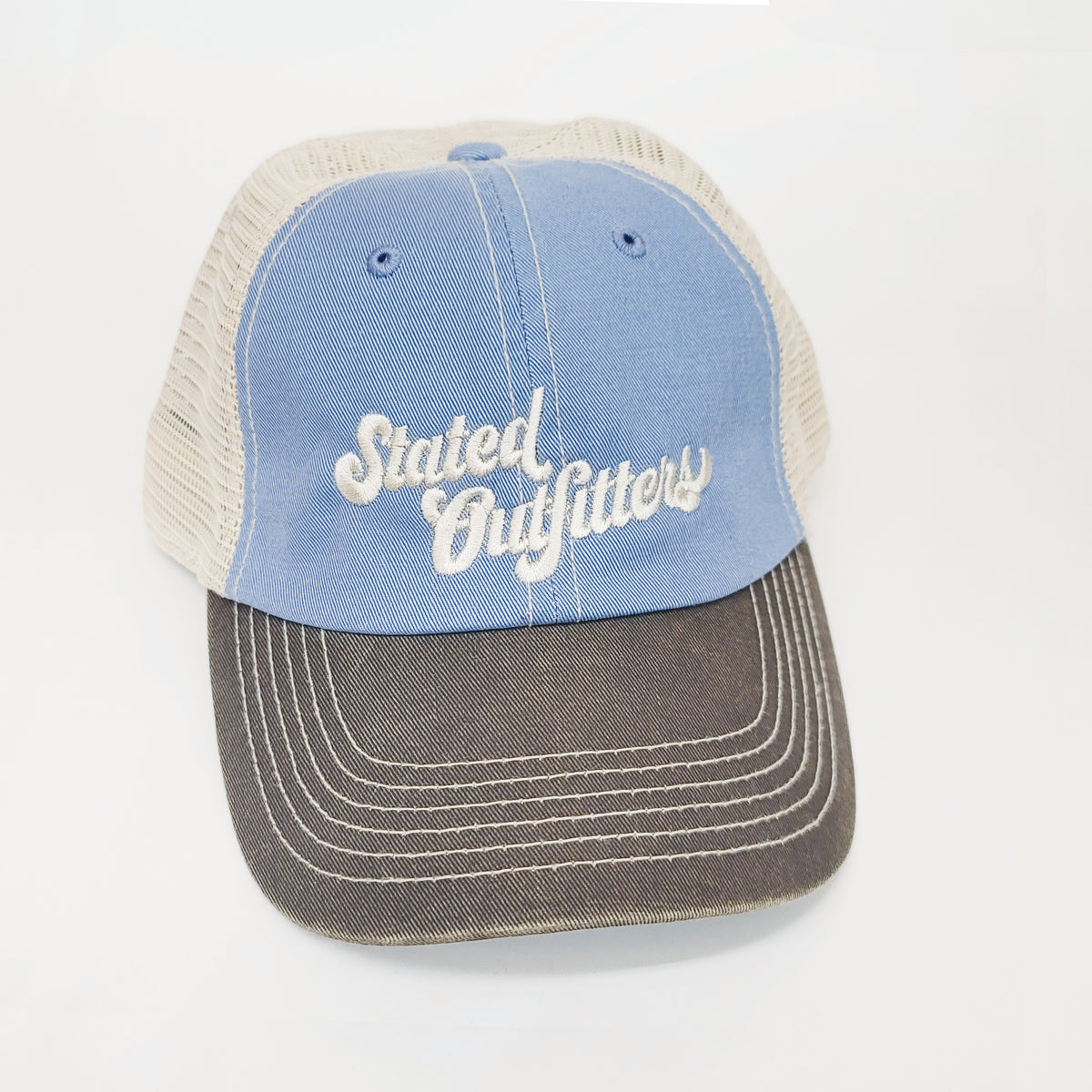 Stated Outfitters Embroidered Light Blue Hat