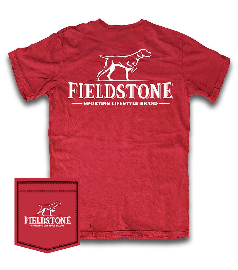 Fieldstone Youth Red Icon Tee