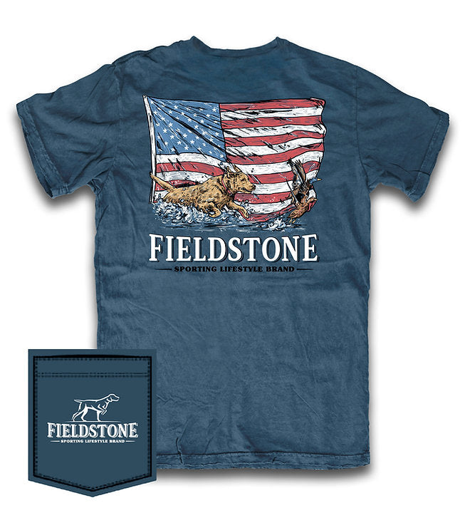 Fieldstone Flag and Water