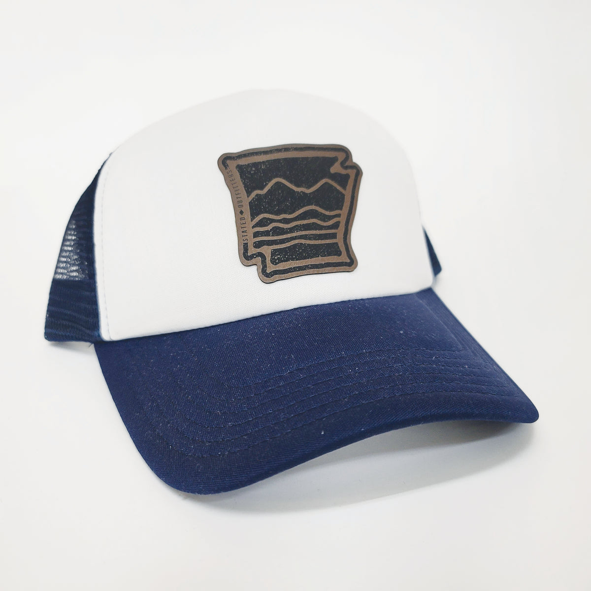 Stated Outfitters AR Patch Navy/White Foam Hat
