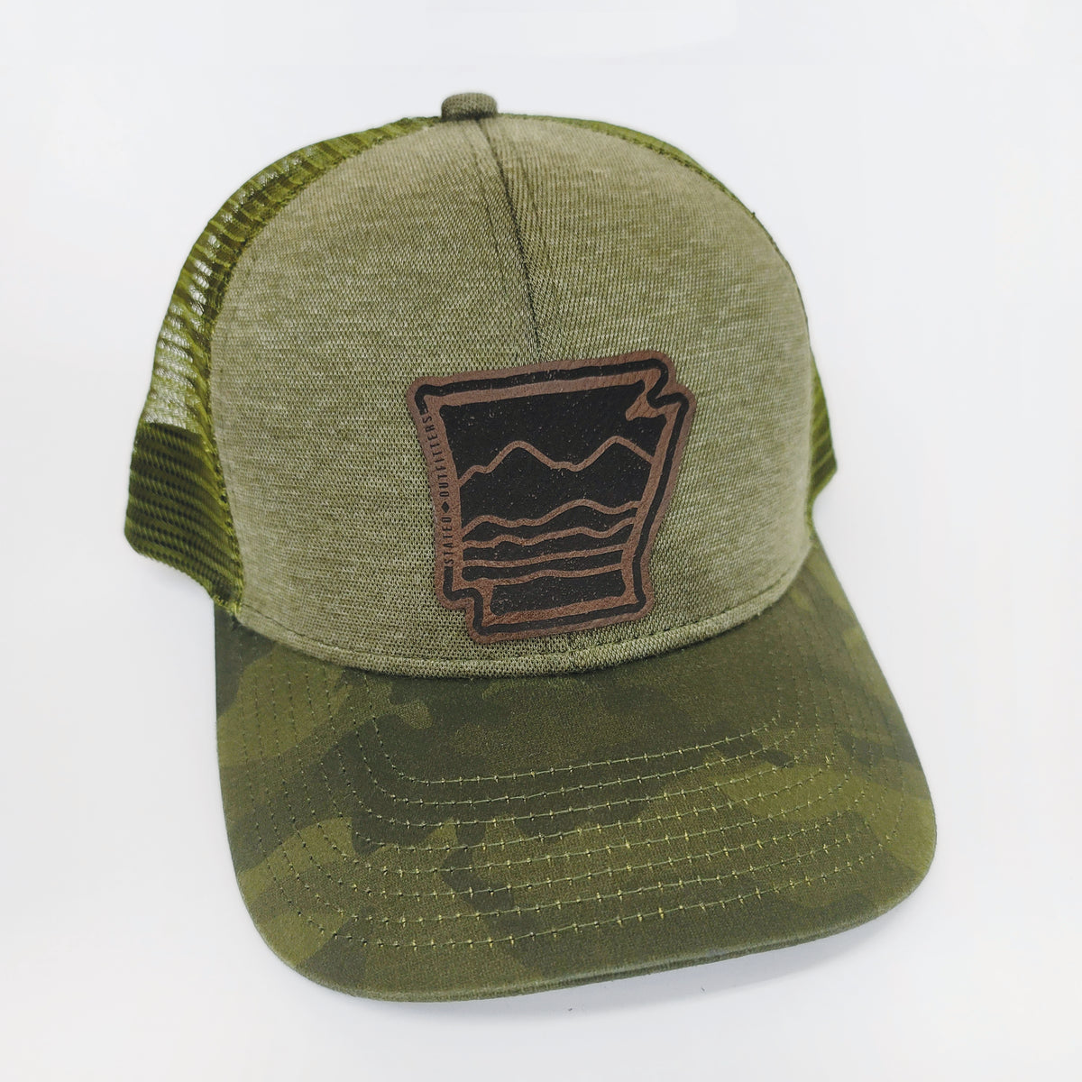 Stated Outfitters AR Patch Green Camo Hat