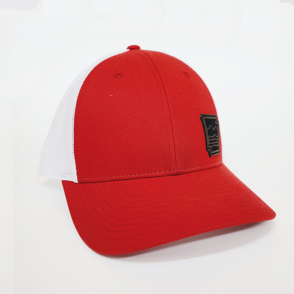 Stated Outfitters Small AR Patch Red/White Hat