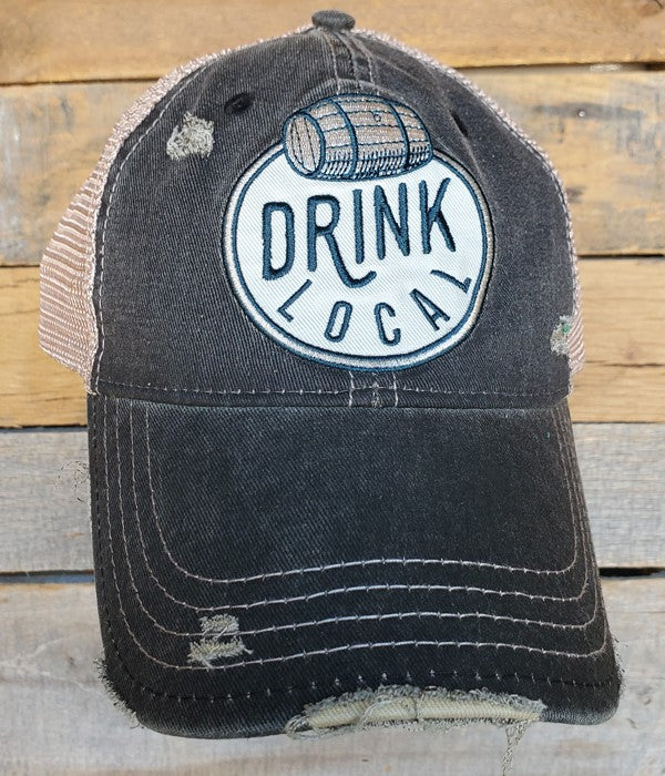 Mason Jar Drink Local Hat