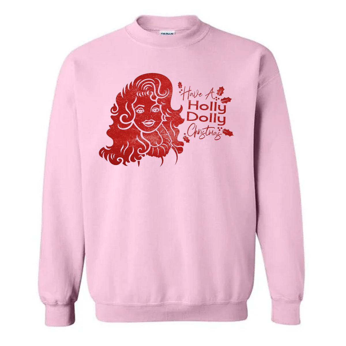 Holly Dolly Christmas Sweatshirt