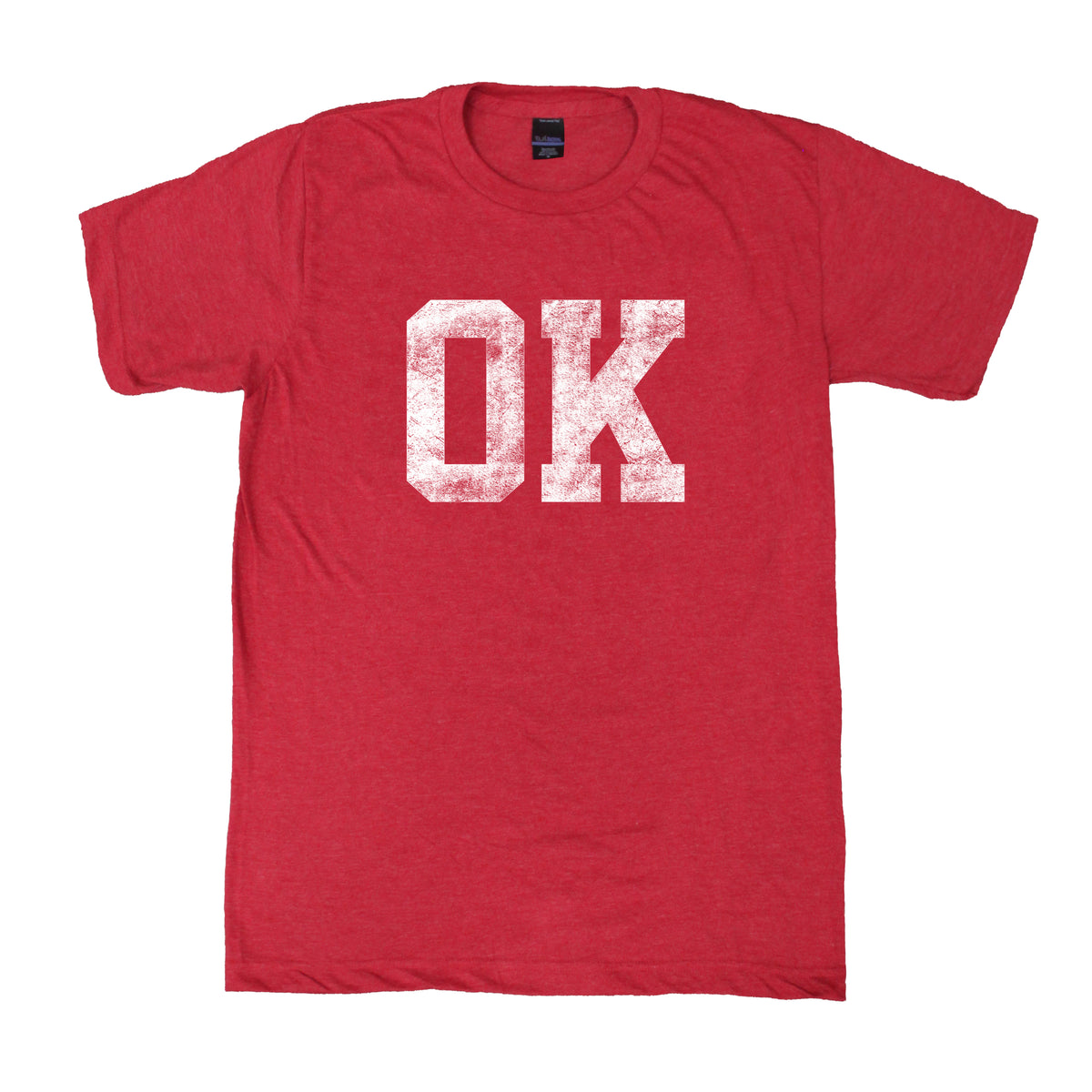 Oklahoma Block Distress T-Shirt