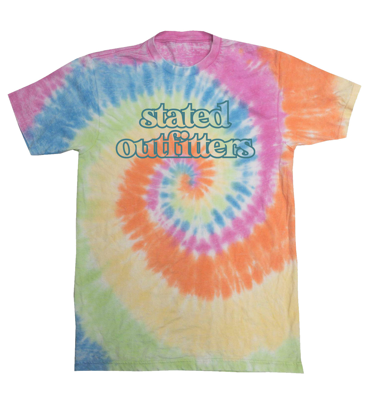 Stated Outfitters Pastel Tie-Dye Tee