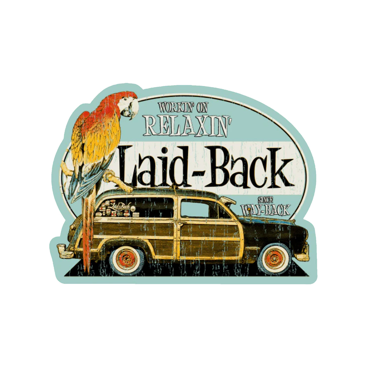 Laid Back Stickers
