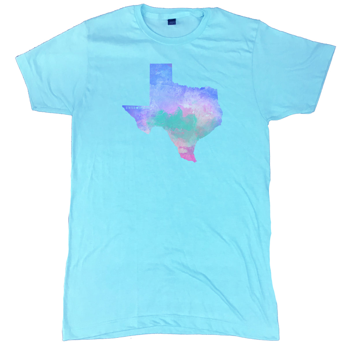 Texas State Water Color T-Shirt